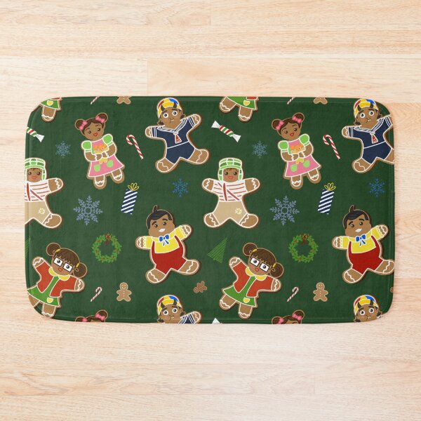Item preview, Green Latino Christmas Ugly Sweater Gingerbread Boys and Girls Chavos y Chillonas designed and sold by Francielandia.