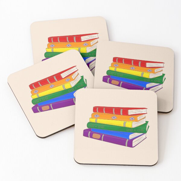 Item preview, LGBTQ+ Bookstack, Subtle Pride Bookstack-Bisexual designed and sold by zackup.