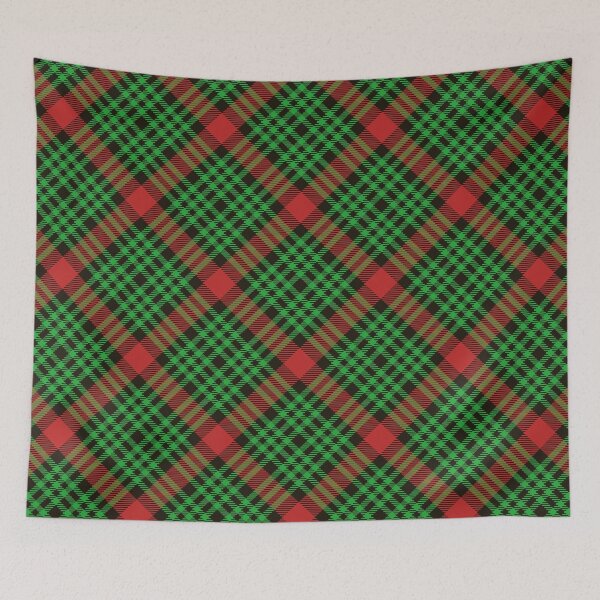 Item preview, Cute Christmas Red and Green Plaid Tartan Pattern designed and sold by silviaol.