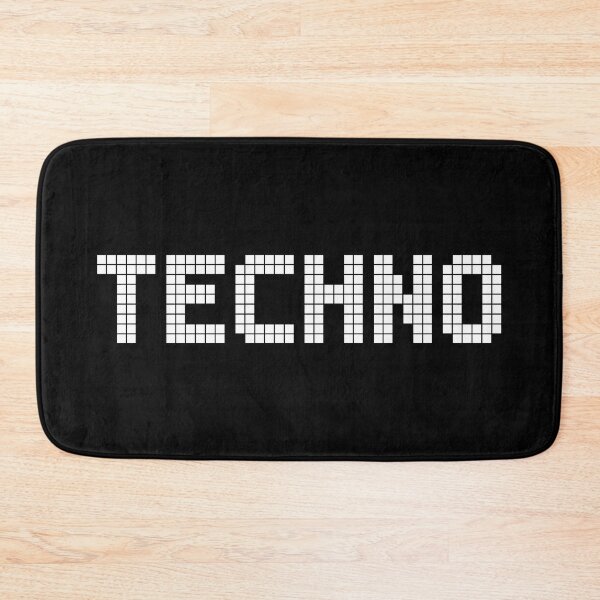 Item preview, TECHNO. WHITE. designed and sold by 5hertz.