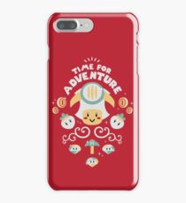 Time for Adventure Toad iPhone 7 Plus Case
