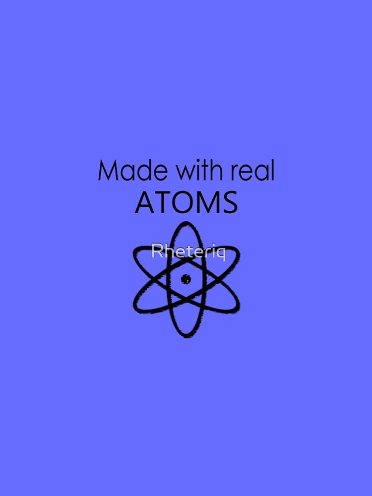 Thumbnail 4 of 4, iPhone Case, Real Atoms designed and sold by Rheteriq.