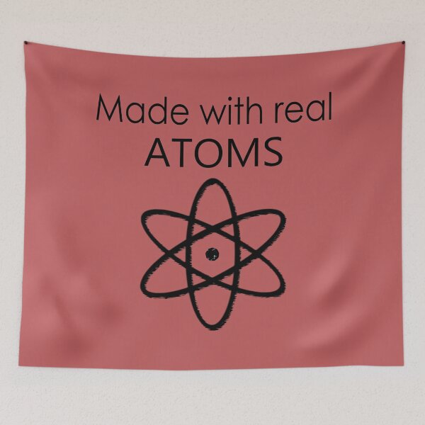 Item preview, Real Atoms designed and sold by Rheteriq.