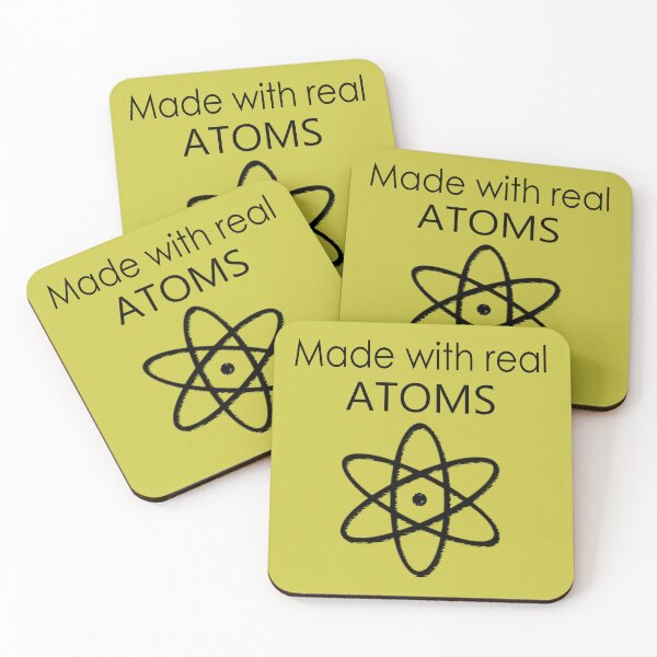 Item preview, Real Atoms designed and sold by Rheteriq.