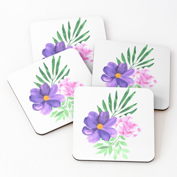 Item preview, Pretty pink flowers designed and sold by The Love Quill.