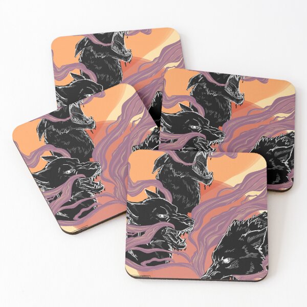Item preview, Screaming Wolves (Color) designed and sold by Meg Paonessa.