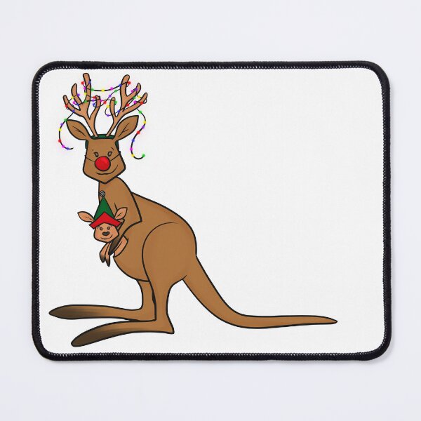 Item preview, Have a roo-ly good Christmas designed and sold by cozsheep.