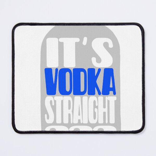 Item preview, Vodka Straight No Gay Sticker designed and sold by Marianna's Meraki.