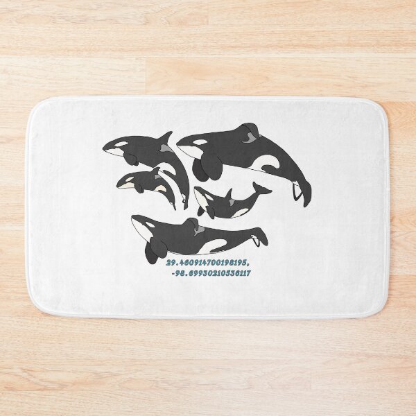 Item preview, SeaWorld San Antonio Orca Pod with Coordinates  designed and sold by tidaldreams.