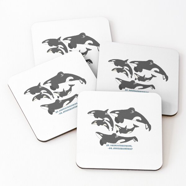 Item preview, SeaWorld San Antonio Orca Pod with Coordinates  designed and sold by tidaldreams.