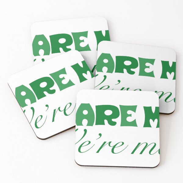 Item preview, We Are Men We're Men Sticker designed and sold by Marianna's Meraki.