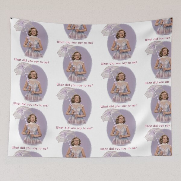 Item preview, What Did You Say to Me? designed and sold by xandra-homes.