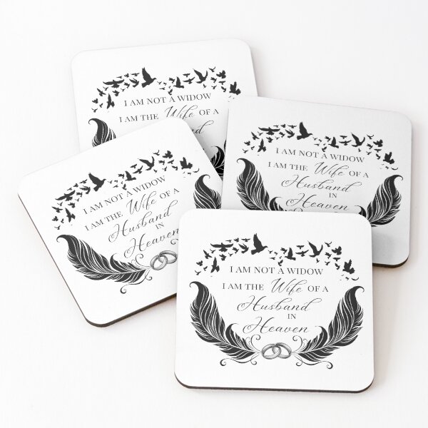 Item preview, I Am Not a Widow I am the Wife of a Husband in Heaven designed and sold by JCL Design Studio.