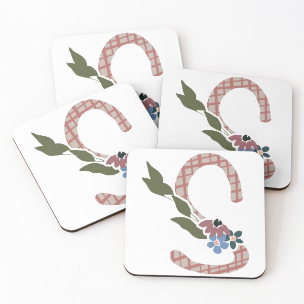 Item preview, Floral Monogrammed S designed and sold by pear-la.