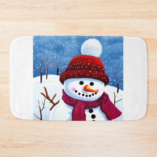 Item preview, Snowman in a Beanie designed and sold by NitaBond.