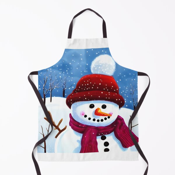 Item preview, Snowman in a Beanie designed and sold by NitaBond.
