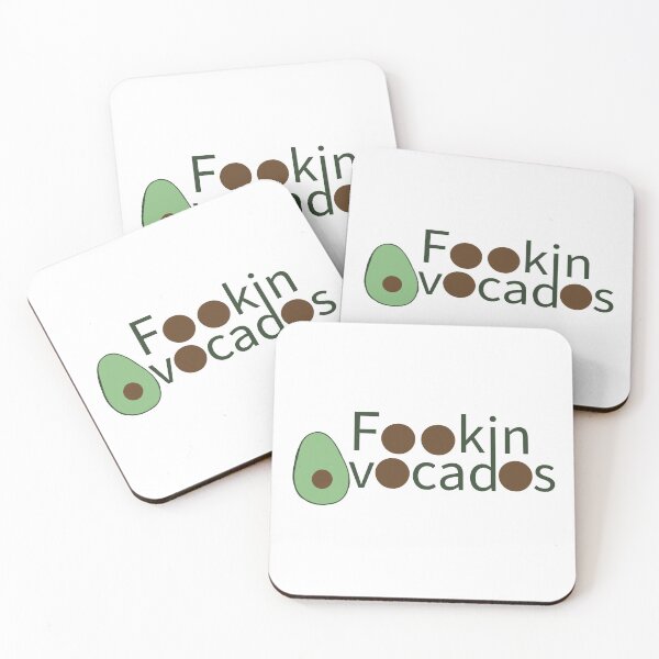 Item preview, Fookin Avocados Sticker designed and sold by Marianna's Meraki.