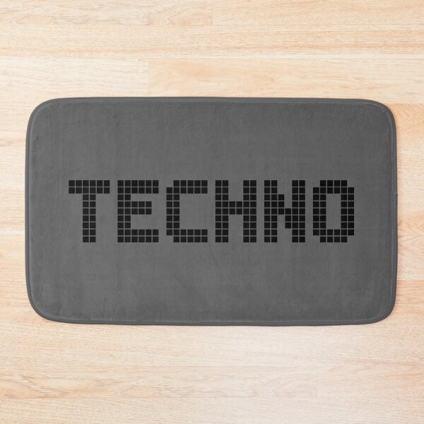 Item preview, TECHNO. BLACK. designed and sold by 5hertz.