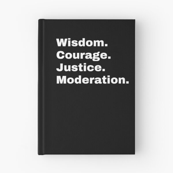 Item preview, The Four Virtues of Stoicism designed and sold by AllThatStyle.
