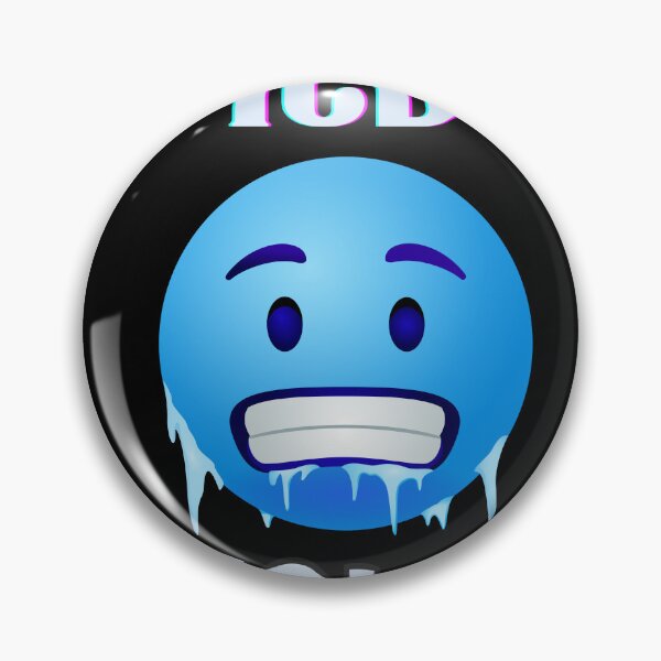 Item preview, freezing ice cold emoji  designed and sold by jimjo.