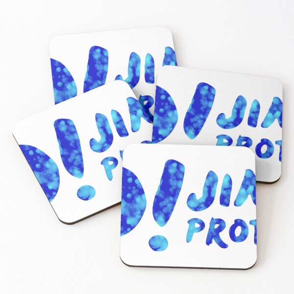 Item preview, No Jimmy Protested Sticker Watercolor designed and sold by Marianna's Meraki.