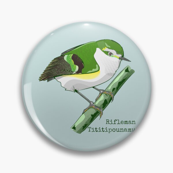 Item preview, Rifleman  Tititipounamu designed and sold by piedaydesigns.