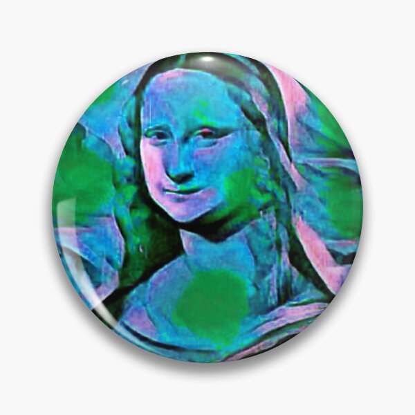 Item preview, "Mona Lisa (59)" Da Vinci's famous painting reimagined. designed and sold by thalasson.