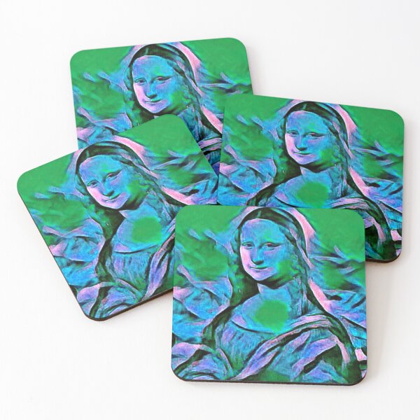 Item preview, "Mona Lisa (59)" Da Vinci's famous painting reimagined. designed and sold by thalasson.