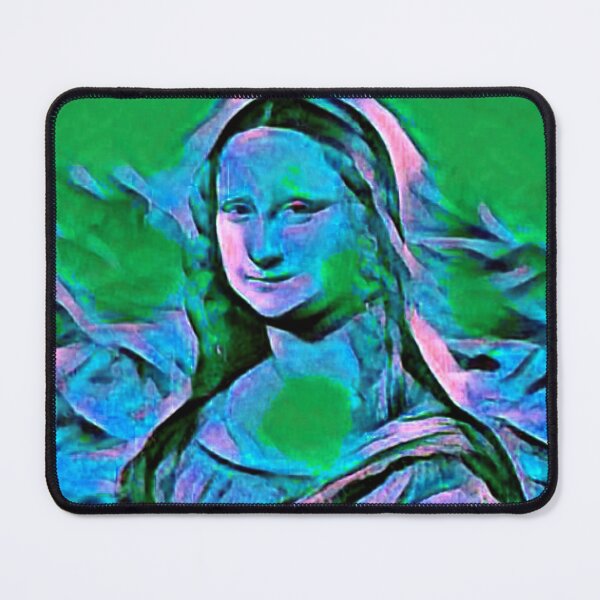 Item preview, "Mona Lisa (59)" Da Vinci's famous painting reimagined. designed and sold by thalasson.