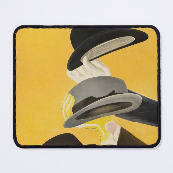 Item preview, Mossant Hats Vintage Poster designed and sold by vintagevivian.