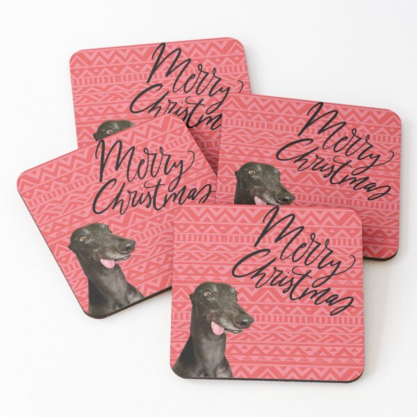 Item preview, A Greyhound Pattern Christmas designed and sold by always-summer.