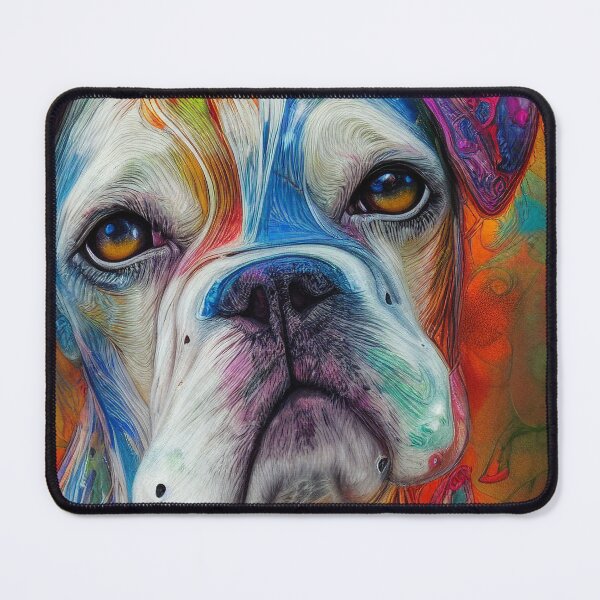Item preview,  Tribal Boxer Dog Pop Art 1 designed and sold by DiatomDesigns.