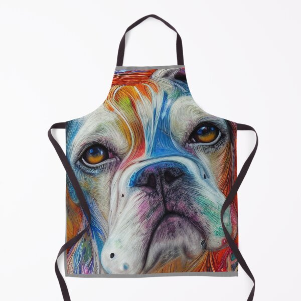 Item preview, Tribal Boxer Dog Pop Art 1 designed and sold by DiatomDesigns.