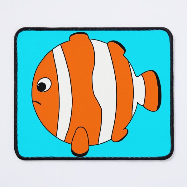 Artikelvorschau, Ein karikaturistischer runder Clownfisch im Kugli-Stil V entworfen und verkauft von BrachiaST.