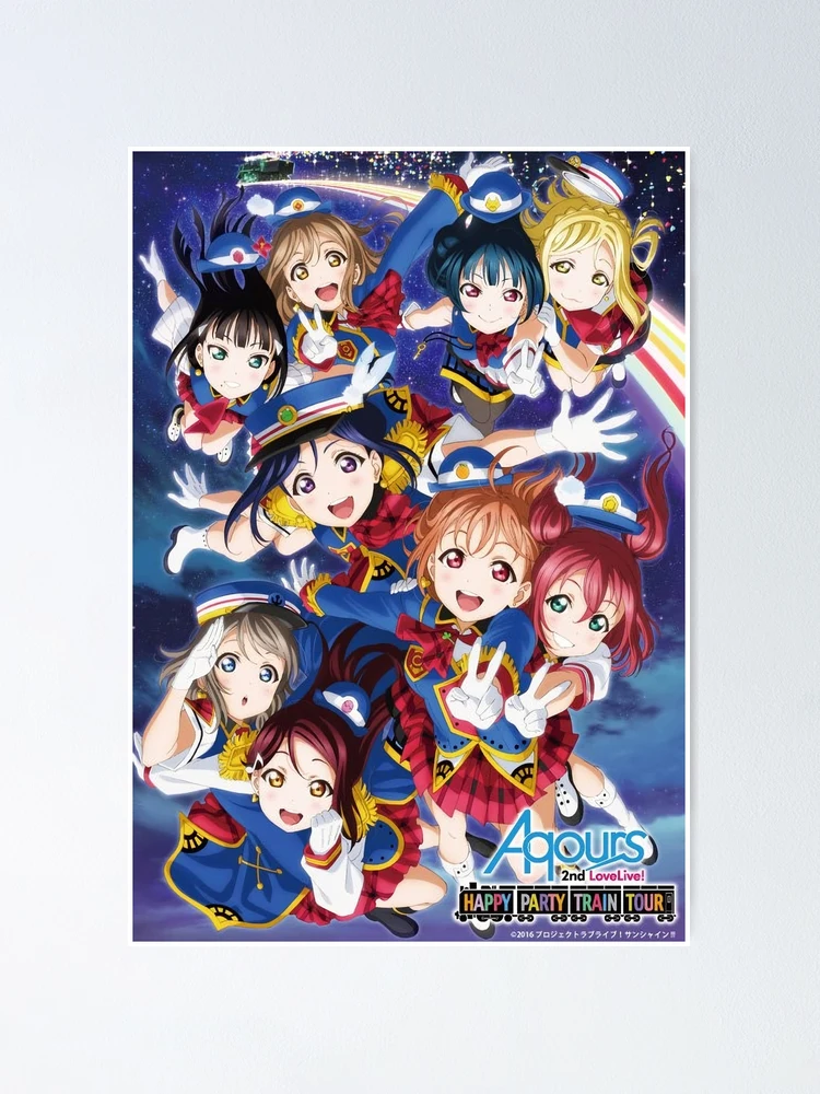 aqours トップ ポスター