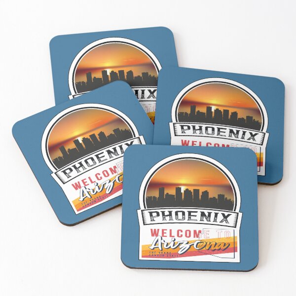 Item preview, Phoenix, Welcome to Arizona, The Grand Canyon State | Arizona State and Cities Series -3 designed and sold by WorldStateArt.