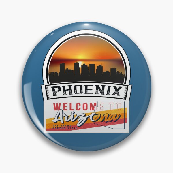 Item preview, Phoenix, Welcome to Arizona, The Grand Canyon State | Arizona State and Cities Series -3 designed and sold by WorldStateArt.