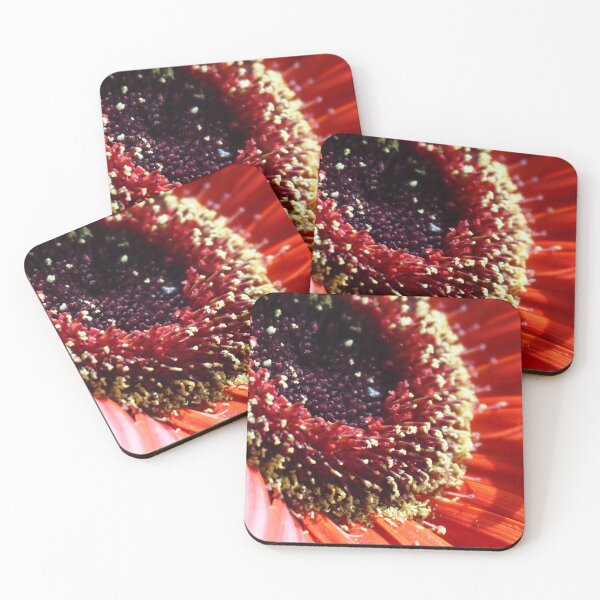 Item preview, Close up red daisy bloom designed and sold by StephSquared.