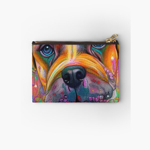 Item preview, Tribal Boxer Dog Pop Art 3 designed and sold by DiatomDesigns.