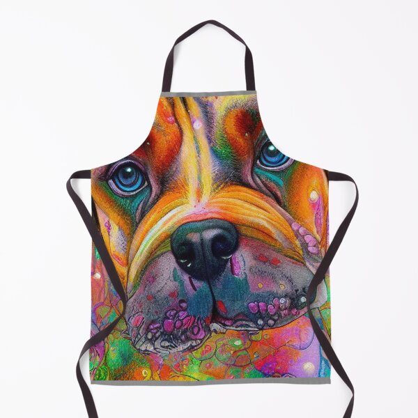 Item preview, Tribal Boxer Dog Pop Art 3 designed and sold by DiatomDesigns.