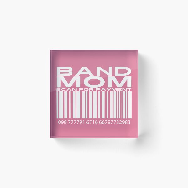 Item preview, Band Mom Scan For Payment | Band Mommy | Marching Band Mom (Black Lettering Available) designed and sold by Wavecrest Wearables.