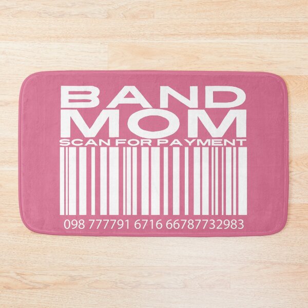 Item preview, Band Mom Scan For Payment | Band Mommy | Marching Band Mom (Black Lettering Available) designed and sold by Wavecrest Wearables.