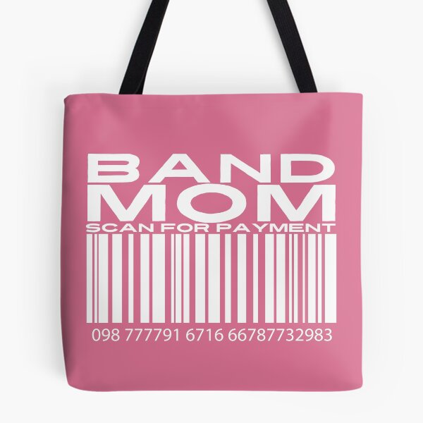 Item preview, Band Mom Scan For Payment | Band Mommy | Marching Band Mom (Black Lettering Available) designed and sold by Wavecrest Wearables.