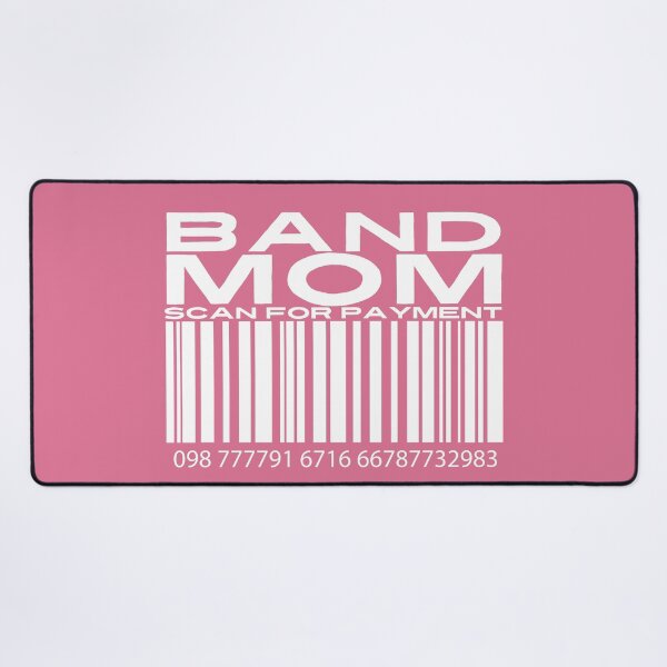 Item preview, Band Mom Scan For Payment | Band Mommy | Marching Band Mom (Black Lettering Available) designed and sold by Wavecrest Wearables.