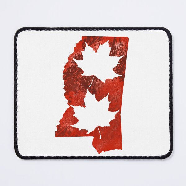 Item preview, Leaf Red State Of Mississippi designed and sold by missmann.