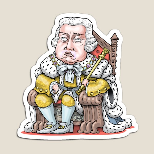 King George III Magnet