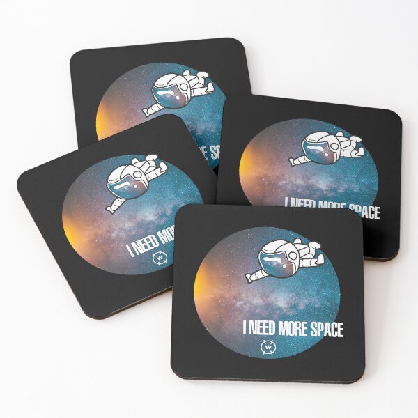 Item preview, Funny Quote Space Man Cartoon Astronaut I Need More Space designed and sold by wingstar.