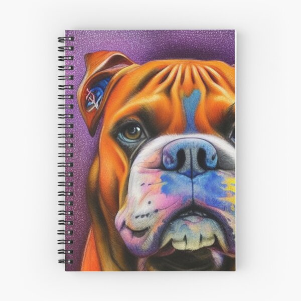 Item preview, Tribal Boxer Dog Pop Art 6 designed and sold by DiatomDesigns.