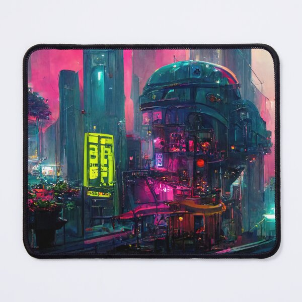 Item preview, Cyberpunk Worlds #CP1-4 designed and sold by DigitalvanShop.