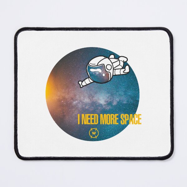 Item preview, Funny Quote Space Man Cartoon Astronaut I Need More Space designed and sold by wingstar.